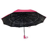 Зонт жіночий напівавтомат Bellissimo M19302 "Зоряне небо", 10 спиць Рожевий, фото 5