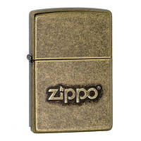 Зажигалка Zippo Antique Brass Stamped (28994) z11-2024