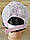 44-46 6-12 міс бавовняна натуральна літня кепка дихаюча кепочка для дівчинки на літо з бавовни 3641 РЗВ, фото 3
