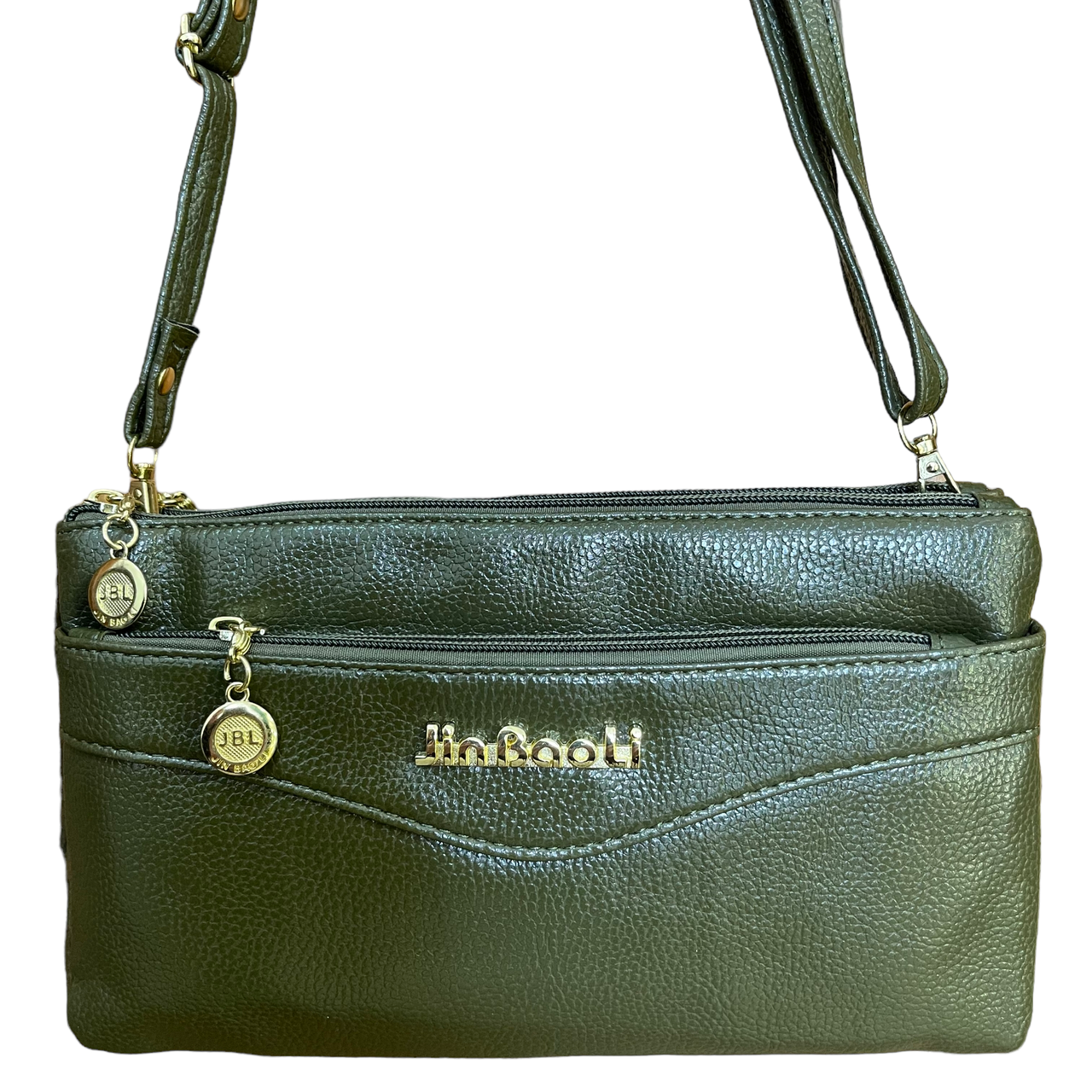 Жіноча сумка клатч через плече JBL 2023 зелена