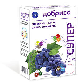 Добриво СУПЕР для плодово - ягідних чагарн. 1 кг /6 шт Сімейний Сад