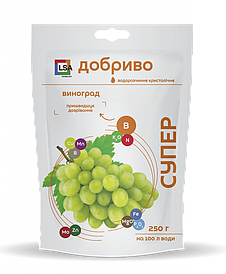 Добриво СУПЕР Виноград 250г Сімейний Сад