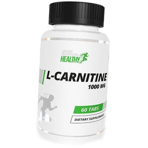 Купить Карнитин Тартрат в таблетках Healthy L-Carnitine 1000 MST 60таб ...
