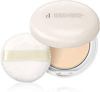 Shiseido d Program Airy Skincare Veil компактная пудра (комплект с пудреницей и пуфом), 10 г