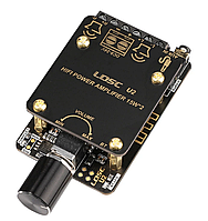 Підсилювач аудіо LOSC U2 PAM8620 Bluetooth 5.0 Class D стерео 2.0, 2x15Вт, 8-24В, підсилювач потужності звуку