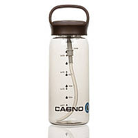 Пляшка для води CASNO 1500 мл KXN-1238 Коричнева