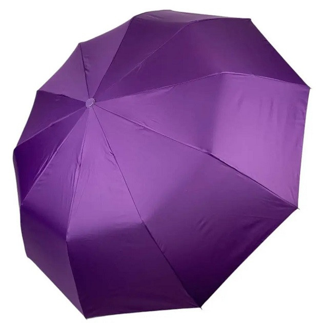 Зонт жіночий напівавтомат Bellissimo M19302 "Зоряне небо", 10 спиць Фіолетовий