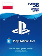 PlayStation Network Card 36 PLN (Польща)