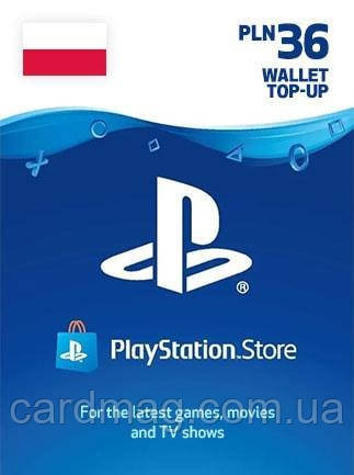 PlayStation Network Card 36 PLN (Польща), фото 1