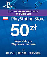 PlayStation Network Card 50 PLN (Польша)