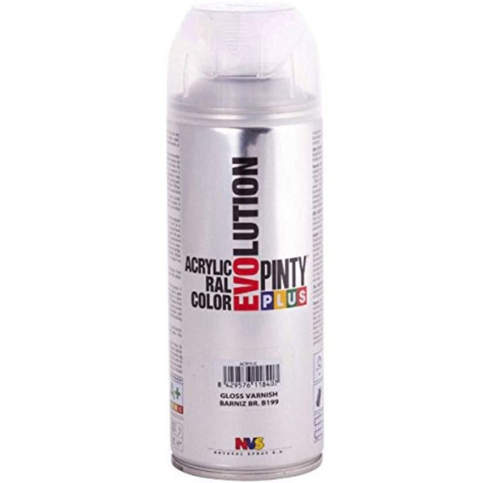 Лак-аэрозоль акриловий матовий Evolution Pintyplus 400 мл