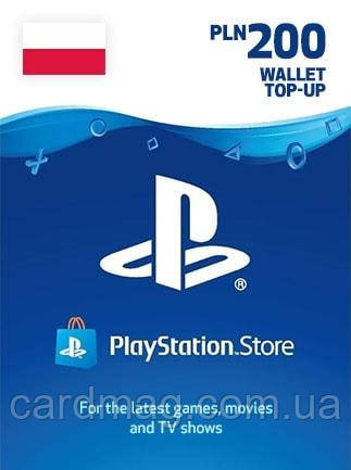 PlayStation Network Card 200 PLN (Польща), фото 1