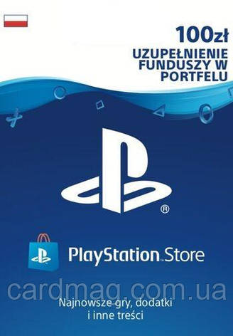 PlayStation Network Card 100 PLN (Польща), фото 1