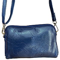 Женская сумка клатч через плечо JBL 0530 синяя