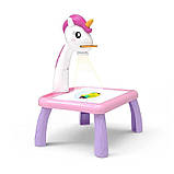 Столик із проєктором для малювання ГОЛУБОЙ арт. 2200-6, фото 2