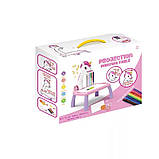 Столик із проєктором для малювання ГОЛУБОЙ арт. 2200-6, фото 5