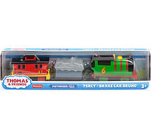 Паровозик потяг моторизований Томас Персі Бруно Thomas & Friends Train Percy Brake Car Bruno