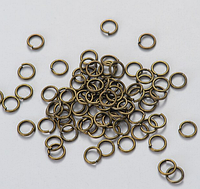 Соеденительные кольца для украшений 5 мм бронза