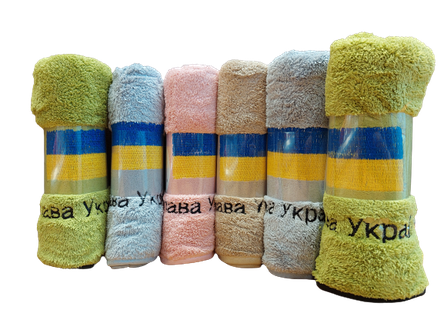 Рушники мікрофібра — Слава Україні — 6шт., фото 3