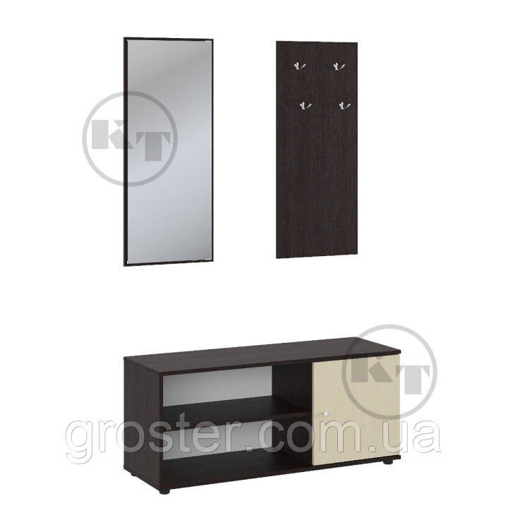 Вішалка і тумба під взуття Олена, фото 1