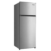 Холодильник с верхней морозильной камерой MIDEA MDRT294FGF02 серебристый