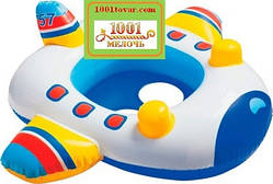 Надувний круг-плотик літак Intex (59586)