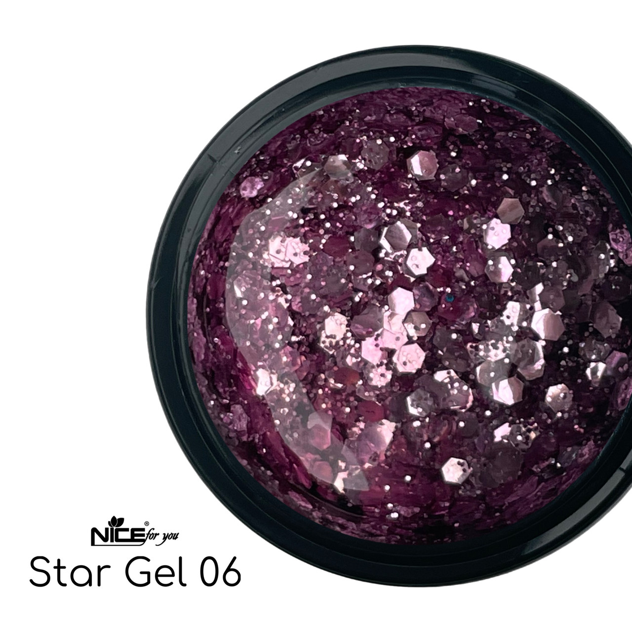 Стар гель Star Gel 06 Nice for you Гліцинія 5 г