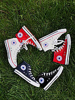 Красные женские кеды Converse all star 36-41 размера