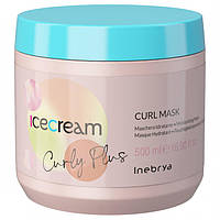 Маска для вьющихся волос Ice Cream Curly Plus Curl Mask Inebrya, 500 мл