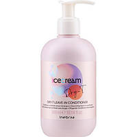 Несмываемый кондиционер для волос Inebrya Ice Cream Dry-T Leave-In Conditione, 300 мл