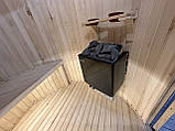 Модульна баня з електричною пічкою, сауна, фото 8
