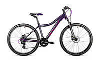 Велосипед женский 27.5 Spelli SX-4500 Lady 15" фиолетовый