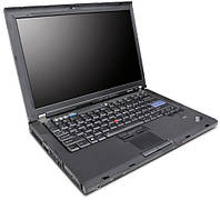 Ноутбук Lenovo ThinkPad T61- Intel-C2D-T9300-2,5GHz-4Gb-DDR2-160Gb-HDD W14-DVD-R-(B)- Б/В