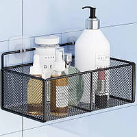 Полиця настінна 30*14*14см Stenson TD01334-M (black)