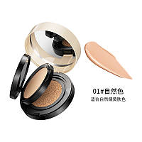 Кушон + пудра, 2 в 1, Veze Two in One Lightweight Concealer Air Cushion, тон 01 натуральний, 8х12 г