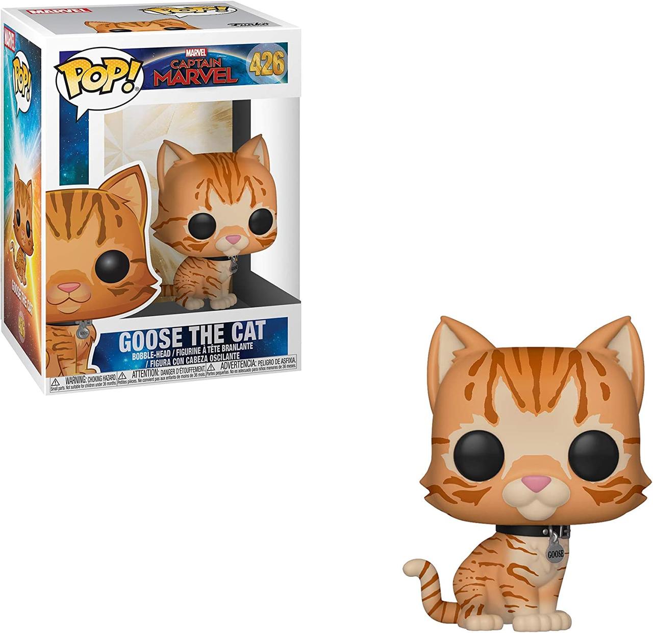 Funko Pop Marvel Captain Marvel Goose The Cat Standard Multicolor bigl.ua