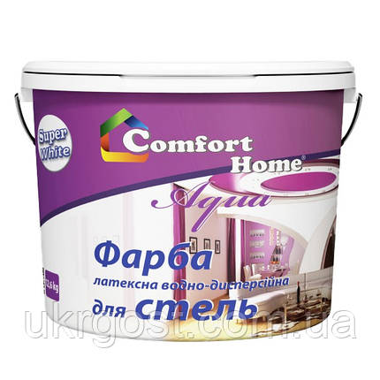 Фарба для стін та стелі Comfort мат білий 12,6 кг, фото 1
