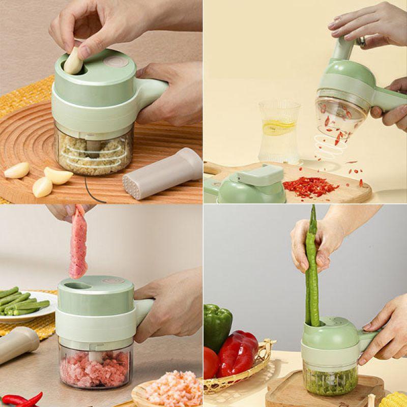 Ручний електричний подрібнювач 4 в 1 FOOD CHOPPER Розпродаж