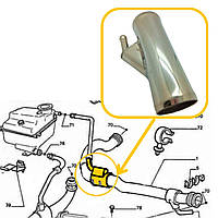 1343G3 Citroen XM V6, Peugeot Тройник шланга из нержавеющей стали