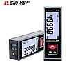 Лазерний далекомір SNDWAY SW-B50 рулетка на 50 метрів, робота від акумулятора металевий корпус, USB Type-C, фото 3