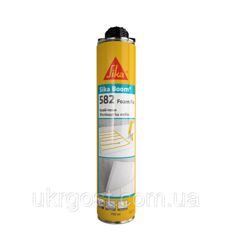 Клей-піна під пістолет SikaBoom-582 Foam Fix 750 мл (715470)