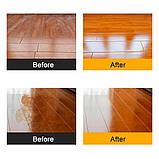 Поліроль воскова для меблів Beewax бджолиний віск, для відновлення зовнішнього вигляду дерева, 80g, фото 9