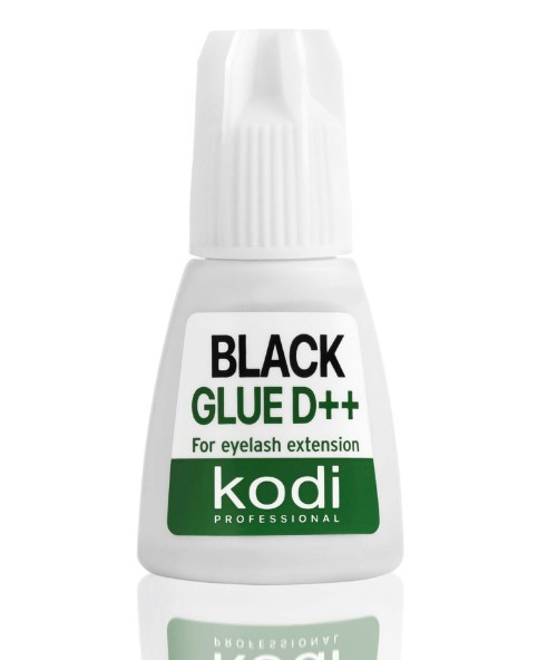 Клей для брів та вій Kodi Premium Black D++ фіксація 1 сек, 10г