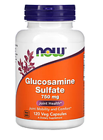 Глюкозамін Сульфат, Now Foods, 750 мг, 120 капсул