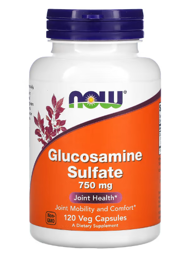 Глюкозамін Сульфат, Now Foods, 750 мг, 120 капсул