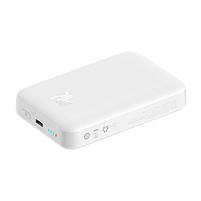 Зовнішній акумулятор з бездротовою зарядкою Baseus Magnetic 20W 10000mAh для iPhone 12/13/14/15 White, фото 8