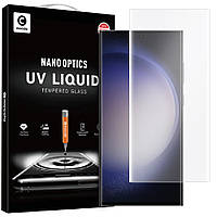 Захисне скло Mocolo 5D Nano Optics UV Liquid для Samsung Galaxy S23 Ultra (S918) Clear (0.33 мм)