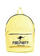 Городской рюкзак POOLPARTY жёлтый (backpack-oxford-yellow)