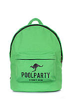 Городской рюкзак POOLPARTY зеленый (backpack-kangaroo-green)