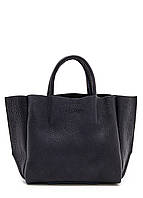 Женская кожаная сумка POOLPARTY Soho черная (poolparty-soho-black)